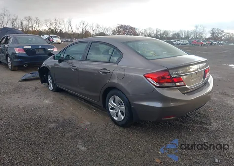 2014 Honda Civic Lx из США, поврежденный, VIN 19XFB2F55EE049051